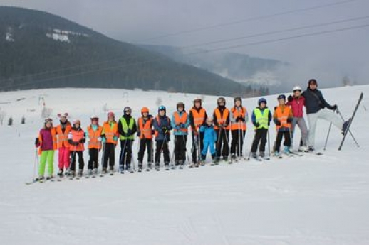 Lyžák 2019; foto: web školy